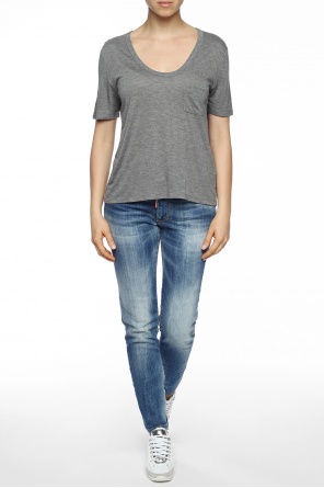 Crewneck t-shirt, zdjęcie 2 Crewneck t-shirt od T by Alexander Wang